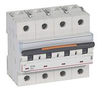 Disjoncteur DX³ - 25kA - 4P 400V~ - 16A - courbe D - 6 modules
