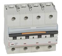 Disjoncteur DX³ 25kA - 4P 400V~ - 63A - courbe C - 6 modules