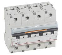 Disjoncteur DX³ 25kA - 4P 400V~ - 80A - courbe C - 6 modules