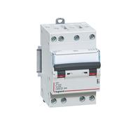 Legrand Disjoncteur tétrapolaire DX3 32A 4P Courbe C 4,5/6kA À vis (406913)