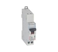 Disjoncteur DX³6000 10kA arrivée haute automatique et départ bas à vis U+N 230V~