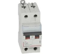 Disjoncteur DX³6000 10kA arrivée haute/départ bas vis 2P 40A courbe C - 2 mod G