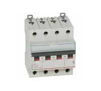 Disjoncteur DX³ 6000 10kA bornes à vis 4P 400V courbe C - LEGRAND - 407898