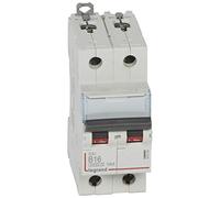 Disjoncteur DX³6000-2P 230 à 400V~ 16A - courbe B - 2 modules