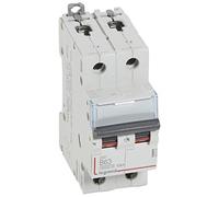 Disjoncteur DX³6000-2P 230 à 400V~ 63A - courbe B - 2 modules