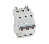 Disjoncteur DX³6000 3 Pôles 400V~ 40A courbe D pour peigne HX³ traditionnel LEGR