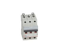 Disjoncteur DX³6000 arrivée haute et départ bas à vis 3 Pôles 400V~ 32A courbe C