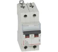 Disjoncteur DX³ 6000 -vis/vis- 4P- 400V~-50A-courbeC-peigne HX³ trad 4P - 4M G