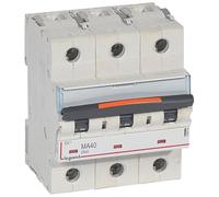 Disjoncteur DX³ MA 25kA - 3P 400V~ - 40A - 4,5 modules