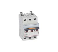 DISJONCTEUR DX³ MA VIS/VIS 3P 400V 10A 25KA MAGNÉTIQUE SEUL 3M LEGRAND 409880