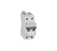 DISJONCTEUR DX³ VIS/VIS 2P 230/400V 10A 25KA COURBE D 2M LEGRAND 409819