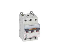 DISJONCTEUR DX³ VIS/VIS 3P 400V 6A 25KA COURBE C 3M LEGRAND 409779