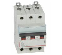 Legrand Disjoncteur triphasé Dx3 407833 40 A 3P Courbe C 6/10 kA à vis