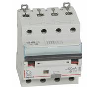 DISJONCTEUR DX3 4P C10 6000A AC 300MA 4M