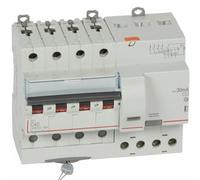DISJONCTEUR DX3 4P C40 6000A AC 30MA 7M