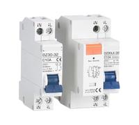 Disjoncteur DZ30 DPN MCB AC220 V 6 A-32 A, protection contre les surcharges, 1 pièce(10A)