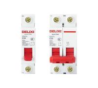 Disjoncteur DZ47 1P/2P 6A 10A 16A 20A 25A 32A 40A 50A 63A, disjoncteur 230V/400V MCB Din, interrupteur de déconnexion ca monté sur Rail(1P,40A)