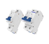 Disjoncteur DZ47N 1P/2P 6A-63A 120/240V, montage sur rail DIN, interrupteur de déconnexion CA, 1 pièce(2P 1pcs,25A)