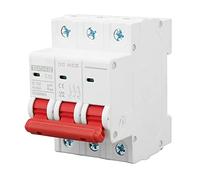 Disjoncteur DZ47s 63Z 3P, mini disjoncteur DC monté sur rail DIN, interrupteur de protection contre les surcharges basse tension 750 V avec capacité de coupure élevée 6000 A, pour