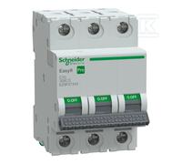 EZ9F57310 Interrupteur de surintensité 230/400VAC lNn: 10A Pôle: 3 caractères...