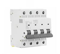Disjoncteur électrique AC GYM9 FP, 4 pôles, 80A, 100A, 125A, 4P, largeur 71.2mm, 400V, 6KA, 1 pièce Interrupteur automatique (Color : 100A, Size : 4 Pole C Curve)