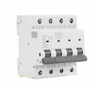 Disjoncteur électrique CA 4 pôles GYM9 FP 80 A 100 A 125 A 4P largeur 71,2 mm 400 V 6 KA 1 pièce(80A)