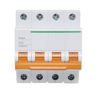 Disjoncteur électrique miniature EA9AN Easy 9 EA9AN 4p C Type AC EA9AN*C** 1 pièce(50A)