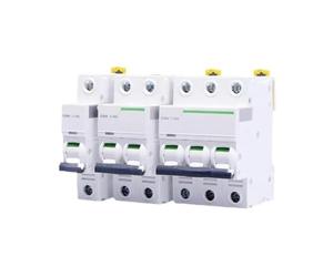 Disjoncteur électrique miniature IC65N série Acti9 | A9F18 IC65N Type C 1P 2P 3P 4P C10A 16A 20A 25A 32A 40A 50A 63A(2P,25A)