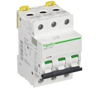 Schneider Electric Disjoncteur électrique Acti9 IC60N A9F74332 3P 32 A Courbure C 50/60 Hz Blanc