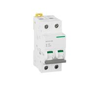 Disjoncteur électrique type C 2P 32 A, 63 A, 80 A, 100 A, 125 A, Disjoncteur thermique magnétique, interrupteur à air électrique 400 VAC 50 Hz 6KA (125 A)