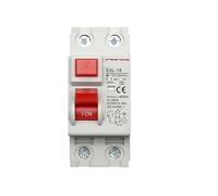 Disjoncteur électromagnétique à courant résiduel 2P 10/30ma Type A, interrupteur de sécurité différentiel(30mA,20A)