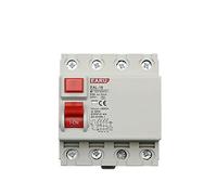 Disjoncteur électromagnétique à courant résiduel, 4P 32A 10/30/100/300mA Type A RCCB RCD ELCB, disjoncteur différentiel, interrupteur de sécurité(40a,4P 100mA)