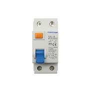 Disjoncteur électromagnétique à courant résiduel, type 2P 10/30mA AC, disjoncteur différentiel, interrupteur de sécurité(30mA,2P 40A)