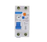 Disjoncteur électronique à courant résiduel 1P + N RCD 230V, interrupteur de sécurité différentiel(63A)