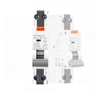 Disjoncteur électronique de Type RCBO GYR10N-40, 18mm, 230V, 1P + N, 6KA, courant résiduel, avec protection contre les surintensités, Max 40A(Type AC,16A 30mA)