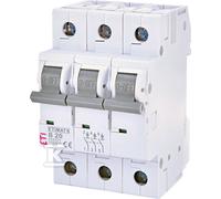Interrupteur surintensité 3P B 20A 6kA AC ASTI-ETIMAT 6 002115517