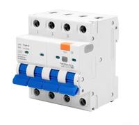 Disjoncteur FI RCBO 63 A 30 mA 3P+N Type B Protection contre les fuites avec réponse 0 1 seconde pour la sécurité de la station de charge