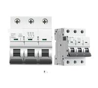 disjoncteur for rail DIN GYM9 3P 6KA 6A 10A 16A 20A 25A 32A 40A 50A 63A AC Type MCB 400V(10A)