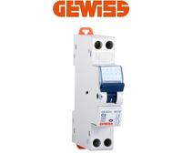 Gewiss Disjoncteur Fixmatic 1P+N 2A Certifié NF