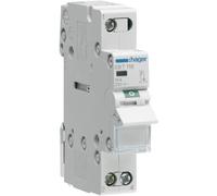 Disjoncteur gris 1 pôle 16 A 230 V Hager SBT116