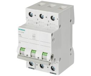 Disjoncteur gris 63 A 3 NO (T) Siemens 5TL13630