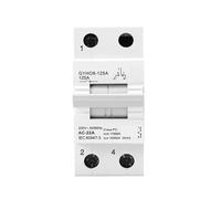 Disjoncteur GYHO8 1P 2P 3P 4P 40A 63A 100A 125A AC DIN Rail Commutateur de transfert manuel Protection des circuits(4P,63A)