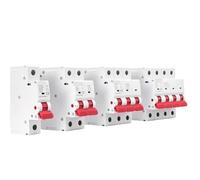 Disjoncteur GYM10 6KA 1P 2P 3P 4P 6A 10A 16A 20A 25A 32A 40A 50A 63A(4 Pole C Curve,20A)