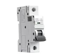 Disjoncteur Gym9 1p MCB Din Rail 22 0V 400V Disjoncteur 6a-63a AC Type 6ka Capacité Break ON Off Switch Interrupteur automatique (Color : 50a, Size : 1 Pole C Curve)