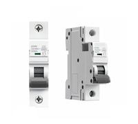 Disjoncteur GYM9 1P MCB Din Rail 220V 400V 6A-63A AC Type 6KA, capacité de coupure, interrupteur marche/arrêt(25A)