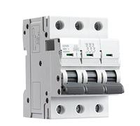 Disjoncteur Gym9 3p 6ka MCB Din Rail Disjoncteur 6a-63a AC Typ Interrupteur automatique (Color : 25a, Size : 3 Pole C Curve)