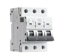 Disjoncteur GYM9 3P 6KA Mini Disyuntor for rail DIN 6A 10A 16A 20A 25A 32A 40A 50A 63A AC Type MCB 400V(25 V)