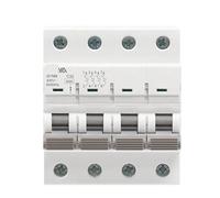 Disjoncteur GYM9 4P 6A-63A 6KA, pouvoir de coupure, disjoncteur sur rail DIN, type CA 6A-63A(63A)