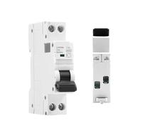 Disjoncteur GYM9N 1P+N 6A 10A 16A 20A 25A 32A 40A 220V AC 6KA Courbe C Courbe B(C Curve,10A)