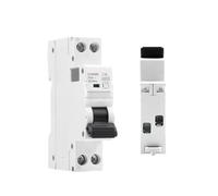 Disjoncteur GYM9N 1P+N 6A 10A 16A 20A 25A 32A 40A 220V CA 6KA Courbe C Courbe B(B Curve,6A)